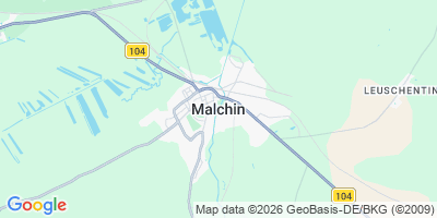 Karte Malchin