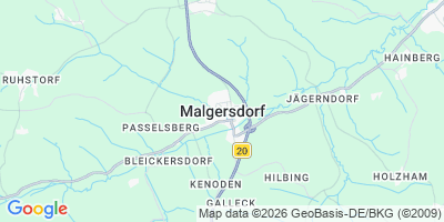 Karte Malgersdorf