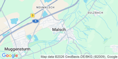 Karte Malsch