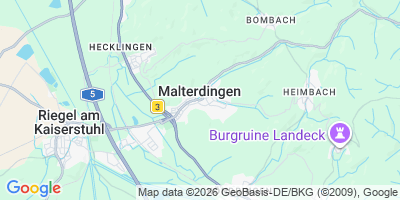 Karte Malterdingen