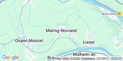 Karte Maring-Noviand