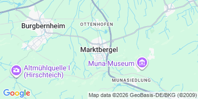 Karte Marktbergel