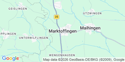 Karte Marktoffingen
