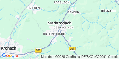 Karte Marktrodach
