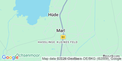 Karte Marl