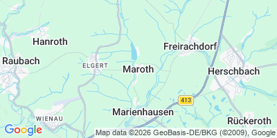 Karte Maroth