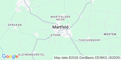 Karte Martfeld