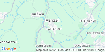Karte Marxzell