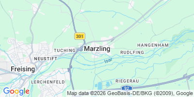 Karte Marzling