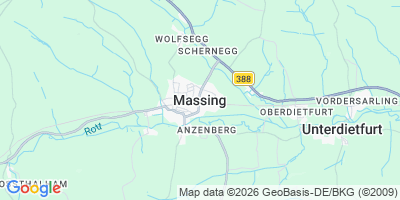 Karte Massing