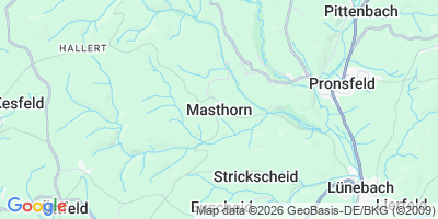 Karte Masthorn