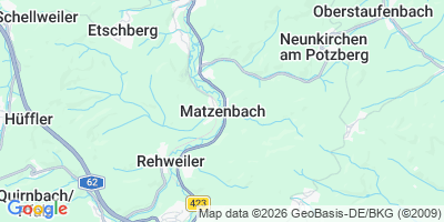 Karte Matzenbach