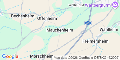 Karte Mauchenheim