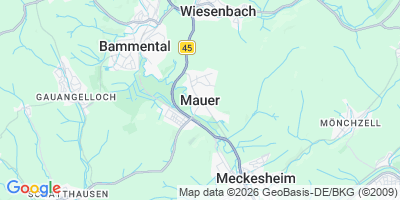 Karte Mauer