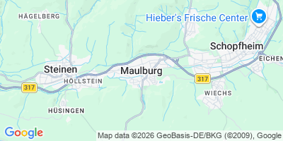 Karte Maulburg