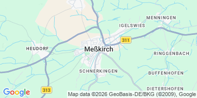 Karte Meßkirch