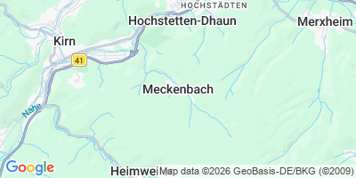 Karte Meckenbach