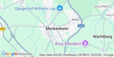 Karte Meckenheim