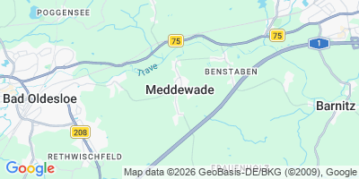 Karte Meddewade