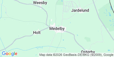 Karte Medelby