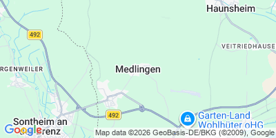 Karte Medlingen