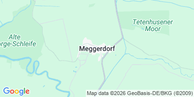 Karte Meggerdorf