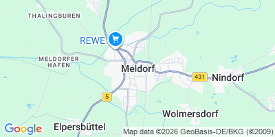 Karte Meldorf