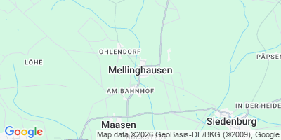Karte Mellinghausen