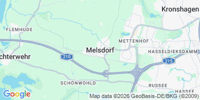 Karte Melsdorf