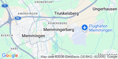 Karte Memmingerberg