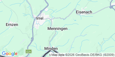 Karte Menningen
