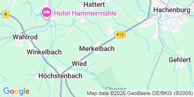 Karte Merkelbach