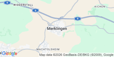 Karte Merklingen