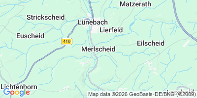 Karte Merlscheid