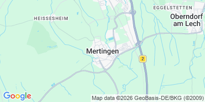 Karte Mertingen