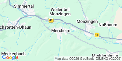 Karte Merxheim