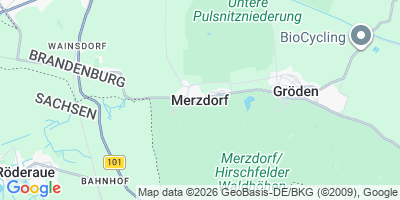 Karte Merzdorf