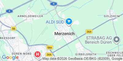 Karte Merzenich