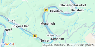 Karte Mesenich