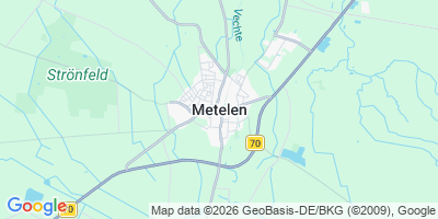Karte Metelen
