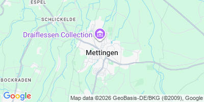Karte Mettingen