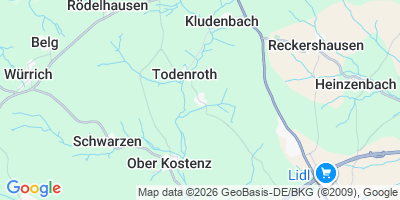 Karte Metzenhausen