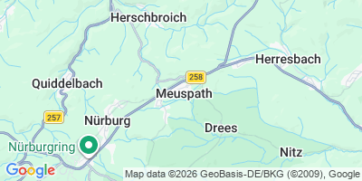 Karte Meuspath