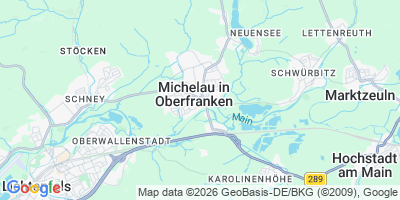 Karte Michelau i. OFr.