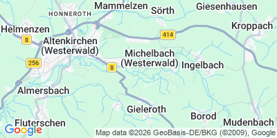 Karte Michelbach (Westerwald)