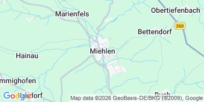 Karte Miehlen