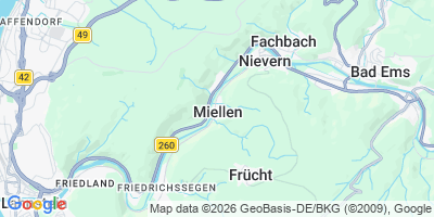Karte Miellen