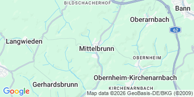 Karte Mittelbrunn