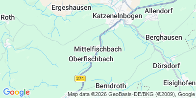 Karte Mittelfischbach