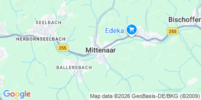 Karte Mittenaar
